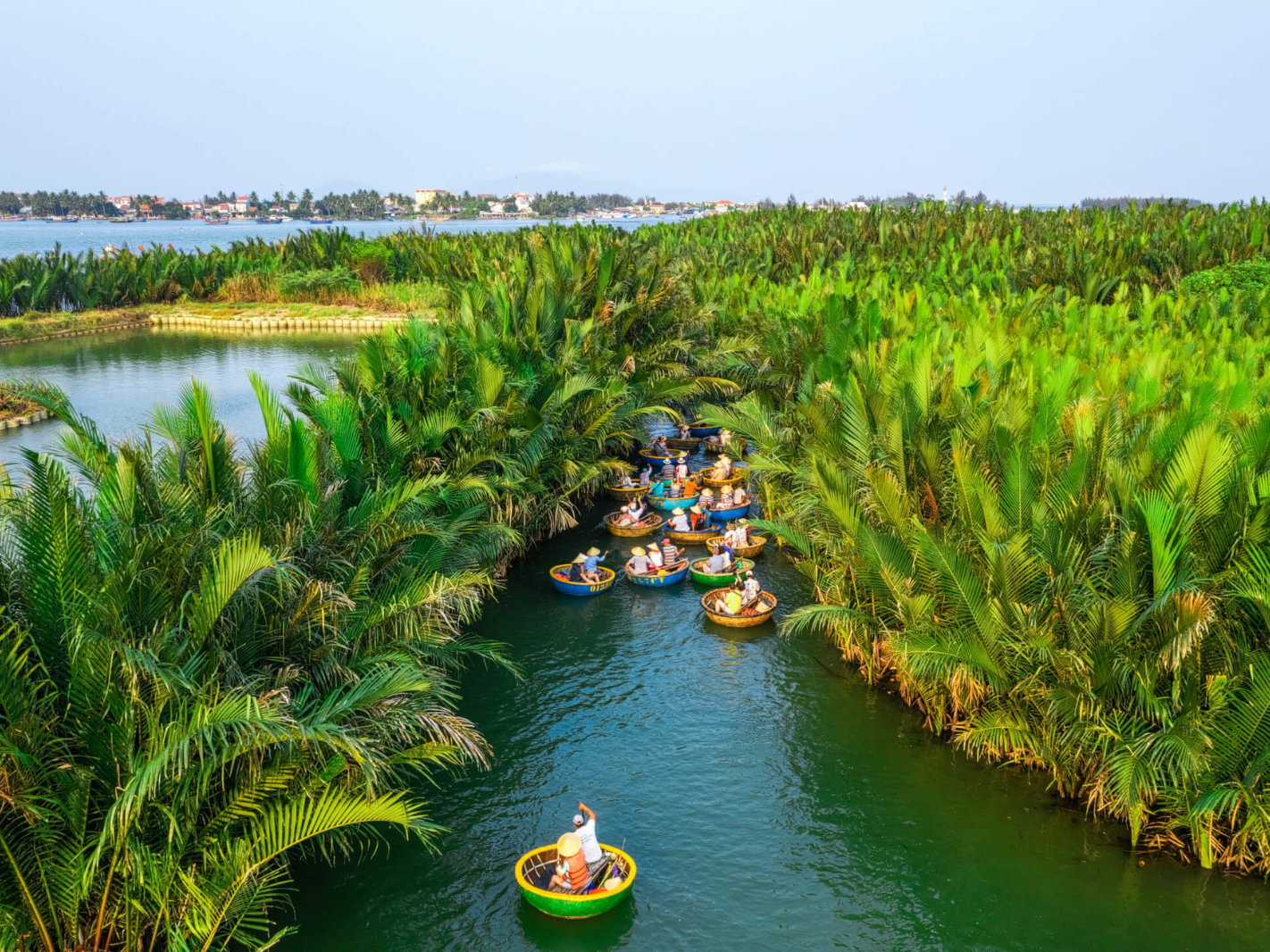 Bay Mau Coconut Forest Basket Boat Ride & Hoi An Ancient Town with Dinner (Half-Day Classic Tour from Da Nang)